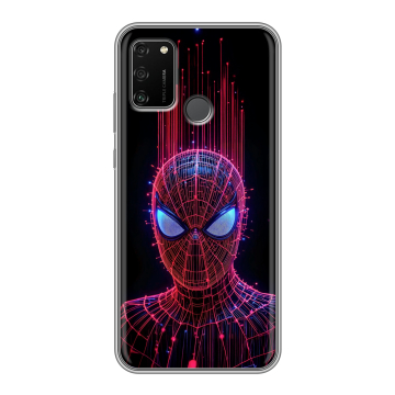 Силиконовый чехол на Huawei Honor 9A с принтом Spiderman Человек паук Силиконовый чехол на Huawei Honor 9A с принтом Spiderman Человек паук