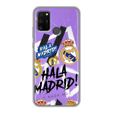 Силиконовый чехол на Huawei Honor 9A с принтом Real Madrid Реал Мадрид Силиконовый чехол на Huawei Honor 9A с принтом Real Madrid Реал Мадрид