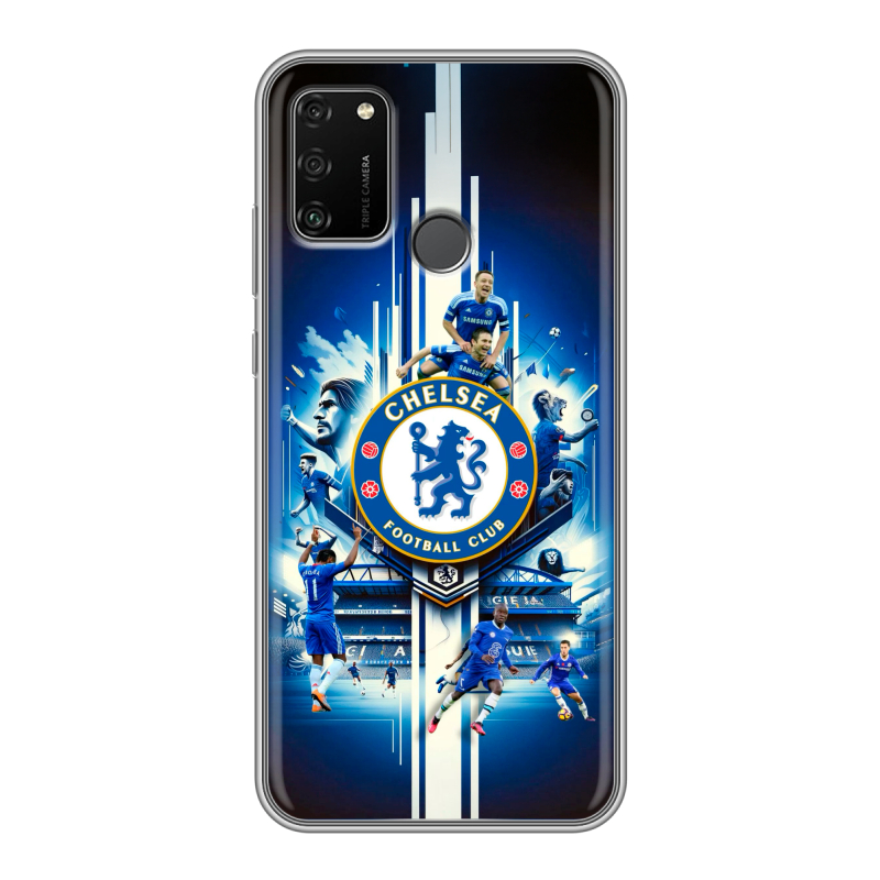 Силиконовый чехол на Huawei Honor 9A с принтом Chelsea Челси Силиконовый чехол на Huawei Honor 9A с принтом Chelsea Челси