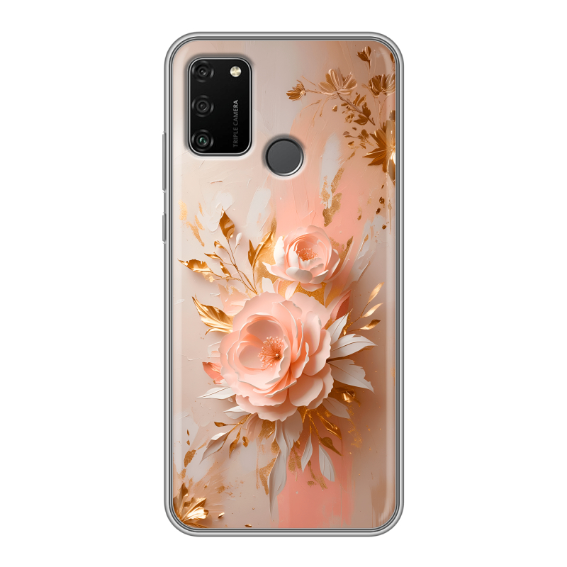 Силиконовый чехол на Huawei Honor 9A с принтом женский Силиконовый чехол на Huawei Honor 9A с принтом женский