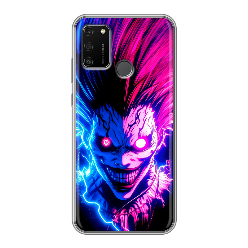 Силиконовый чехол на Huawei Honor 9A с принтом Death note Тетрадь смерти Силиконовый чехол на Huawei Honor 9A с принтом Death note Тетрадь смерти