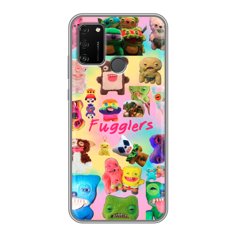 Силиконовый чехол на Huawei Honor 9A с принтом Флагер Fuggler Силиконовый чехол на Huawei Honor 9A с принтом Флагер Fuggler