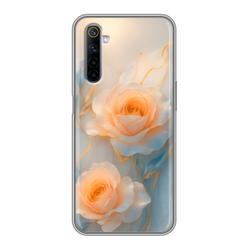 Силиконовый противоударный чехол на Realme 6 с принтом Женский Силиконовый противоударный чехол на Realme 6 с принтом Женский