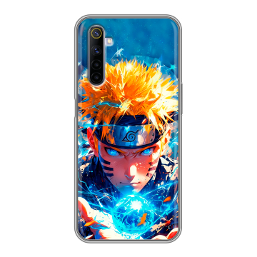 Силиконовый противоударный чехол на Realme 6 с принтом Аниме Наруто Naruto Силиконовый противоударный чехол на Realme 6 с принтом Аниме Наруто Naruto