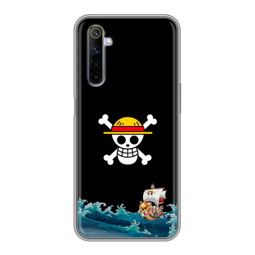 Силиконовый противоударный чехол на Realme 6 с принтом One Piece Ван Пис Силиконовый противоударный чехол на Realme 6 с принтом One Piece Ван Пис