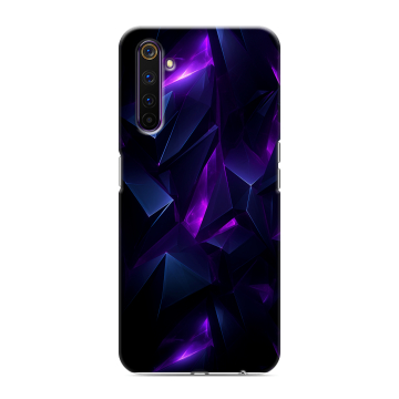 Силиконовый противоударный чехол на Realme 6 Pro с принтом Абстракиция