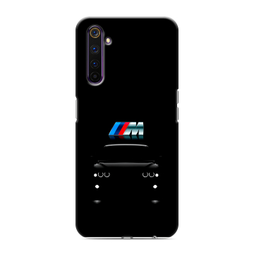 Силиконовый противоударный чехол на Realme 6 Pro с принтом БМВ BMW