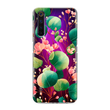 Силиконовый противоударный чехол на Realme 6 Pro с принтом женский