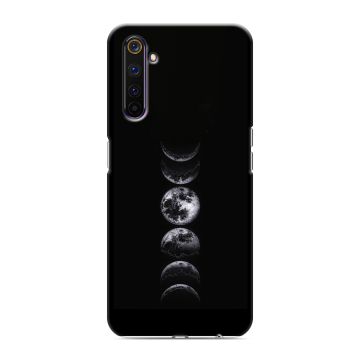 Силиконовый противоударный чехол на Realme 6 Pro с принтом женский