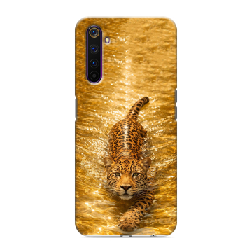 Силиконовый противоударный чехол на Realme 6 Pro с принтом женский Силиконовый противоударный чехол на Realme 6 Pro с принтом женский