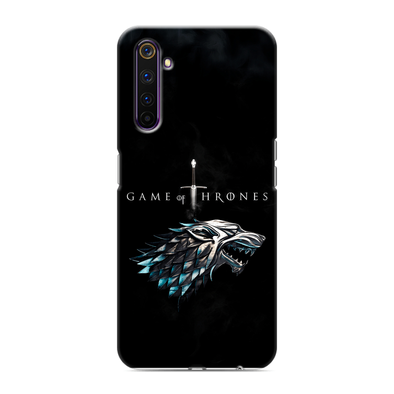 Силиконовый противоударный чехол на Realme 6 Pro с принтом Игра Престолов Game Thrones Силиконовый противоударный чехол на Realme 6 Pro с принтом Игра Престолов Game Thrones