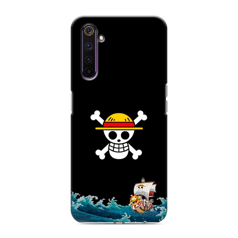 Силиконовый противоударный чехол на Realme 6 Pro с принтом One Piece Ван Пис Силиконовый противоударный чехол на Realme 6 Pro с принтом One Piece Ван Пис