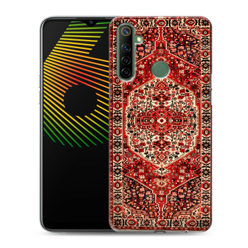 Силиконовый чехол на Realme 6i с принтом Ковер