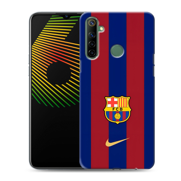 Силиконовый чехол на Realme 6i с принтом Барселона Barcelona Силиконовый чехол на Realme 6i с принтом Барселона Barcelona