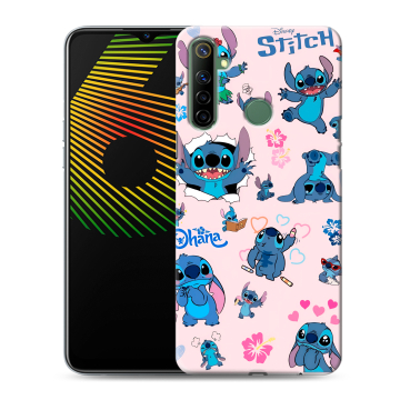 Силиконовый чехол на Realme 6i с принтом Лило и Стич Силиконовый чехол на Realme 6i с принтом Лило и Стич