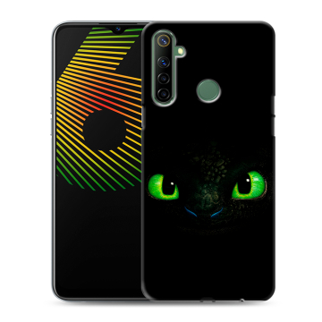 Силиконовый чехол на Realme 6i с принтом Как приручить дракона Силиконовый чехол на Realme 6i с принтом Как приручить дракона