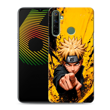 Силиконовый чехол на Realme 6i с принтом Naruto Наруто Силиконовый чехол на Realme 6i с принтом Naruto Наруто
