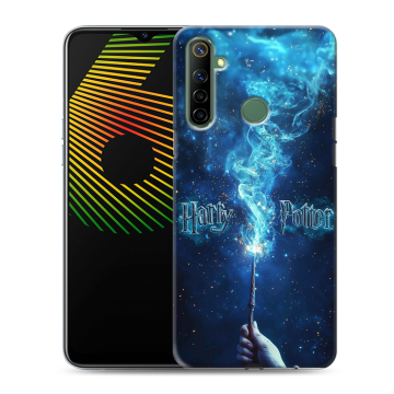Силиконовый чехол на Realme 6i с принтом Harry Potter Гарри Поттер Силиконовый чехол на Realme 6i с принтом Harry Potter Гарри Поттер