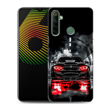 Силиконовый чехол на Realme 6i с принтом BMW БМВ Силиконовый чехол на Realme 6i с принтом BMW БМВ