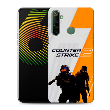 Силиконовый чехол на Realme 6i с принтом Counter Strike Силиконовый чехол на Realme 6i с принтом Counter Strike