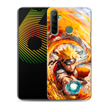Силиконовый чехол на Realme 6i с принтом Аниме Наруто Naruto Силиконовый чехол на Realme 6i с принтом Аниме Наруто Naruto