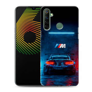 Силиконовый чехол на Realme 6i с принтом BMW БМВ Силиконовый чехол на Realme 6i с принтом BMW БМВ