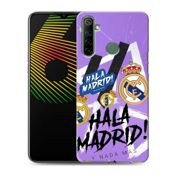 Силиконовый чехол на Realme 6i с принтом Real Madrid Реал Мадрид Силиконовый чехол на Realme 6i с принтом Real Madrid Реал Мадрид