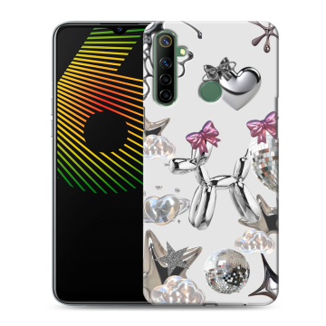 Силиконовый чехол на Realme 6i с принтом Y2K Силиконовый чехол на Realme 6i с принтом Y2K