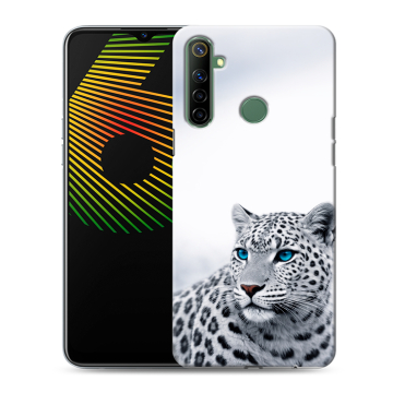 Силиконовый чехол на Realme 6i с принтом женский Силиконовый чехол на Realme 6i с принтом женский