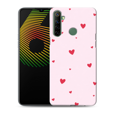 Силиконовый чехол на Realme 6i с принтом для девочек Силиконовый чехол на Realme 6i с принтом для девочек
