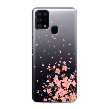 Силиконовый чехол на Samsung Galaxy M31 с принтом Ветка сакуры Силиконовый чехол на Samsung Galaxy M31 с принтом Ветка сакуры