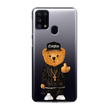 Силиконовый чехол на Samsung Galaxy M31 с принтом Мишка Силиконовый чехол на Samsung Galaxy M31 с принтом Мишка