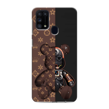 Силиконовый чехол на Samsung Galaxy M31 с принтом Луи робот Силиконовый чехол на Samsung Galaxy M31 с принтом Луи робот