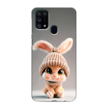 Силиконовый чехол на Samsung Galaxy M31 с принтом Кролик Силиконовый чехол на Samsung Galaxy M31 с принтом Кролик