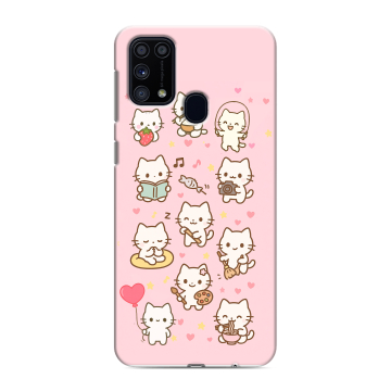 Силиконовый чехол на Samsung Galaxy M31 с принтом Hello Kitty Хелоу Кити Силиконовый чехол на Samsung Galaxy M31 с принтом Hello Kitty Хелоу Кити