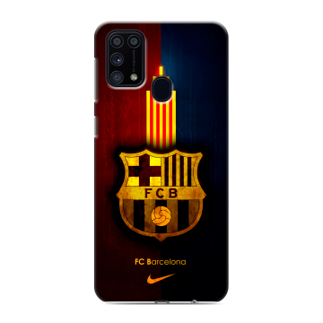 Силиконовый чехол на Samsung Galaxy M31 с принтом Барселона Barcelona