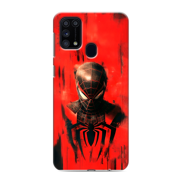 Силиконовый чехол на Samsung Galaxy M31 с принтом человек паук spiderman Силиконовый чехол на Samsung Galaxy M31 с принтом человек паук spiderman