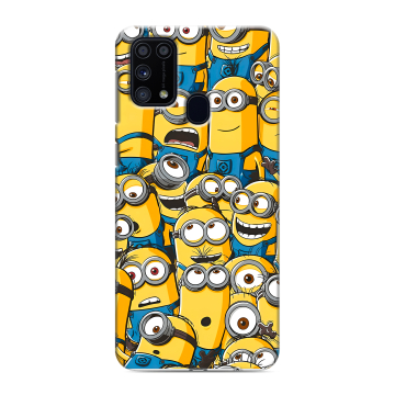 Силиконовый чехол на Samsung Galaxy M31 с принтом Миньоны Силиконовый чехол на Samsung Galaxy M31 с принтом Миньоны