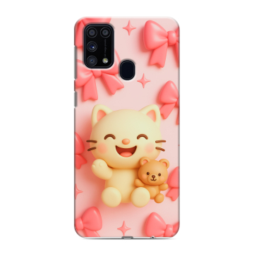 Силиконовый чехол на Samsung Galaxy M31 с принтом для девочек Силиконовый чехол на Samsung Galaxy M31 с принтом для девочек