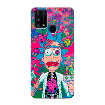 Силиконовый чехол на Samsung Galaxy M31 с принтом Рик и Морти Rick Morty Силиконовый чехол на Samsung Galaxy M31 с принтом Рик и Морти Rick Morty
