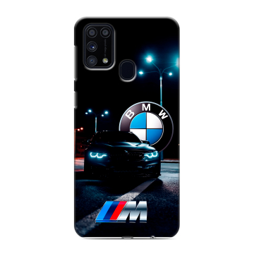 Силиконовый чехол на Samsung Galaxy M31 с принтом БМВ BMW Силиконовый чехол на Samsung Galaxy M31 с принтом БМВ BMW