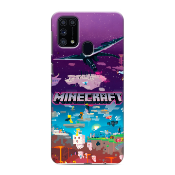 Силиконовый чехол на Samsung Galaxy M31 с принтом Майнкрафт Minecraft Силиконовый чехол на Samsung Galaxy M31 с принтом Майнкрафт Minecraft