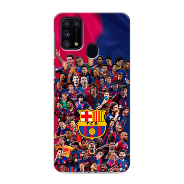 Силиконовый чехол на Samsung Galaxy M31 с принтом Барселона Barcelona