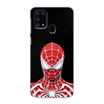 Силиконовый чехол на Samsung Galaxy M31 с принтом человек паук spiderman Силиконовый чехол на Samsung Galaxy M31 с принтом человек паук spiderman
