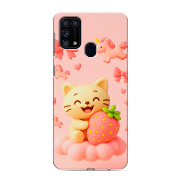 Силиконовый чехол на Samsung Galaxy M31 с принтом для девочек Силиконовый чехол на Samsung Galaxy M31 с принтом для девочек
