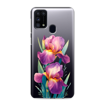 Силиконовый чехол на Samsung Galaxy M31 с принтом Цветы орхидеи Силиконовый чехол на Samsung Galaxy M31 с принтом Цветы орхидеи