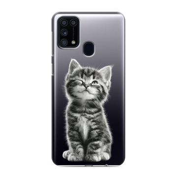 Силиконовый чехол на Samsung Galaxy M31 с принтом Котенок Силиконовый чехол на Samsung Galaxy M31 с принтом Котенок