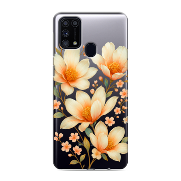 Силиконовый чехол на Samsung Galaxy M31 с принтом Цветы Силиконовый чехол на Samsung Galaxy M31 с принтом Цветы