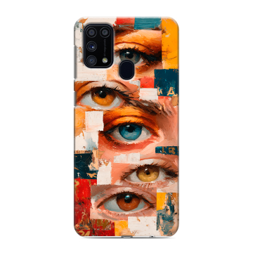 Силиконовый чехол на Samsung Galaxy M31 с принтом Модный принт Силиконовый чехол на Samsung Galaxy M31 с принтом Модный принт
