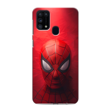 Силиконовый чехол на Samsung Galaxy M31 с принтом Spiderman Человек паук Силиконовый чехол на Samsung Galaxy M31 с принтом Spiderman Человек паук